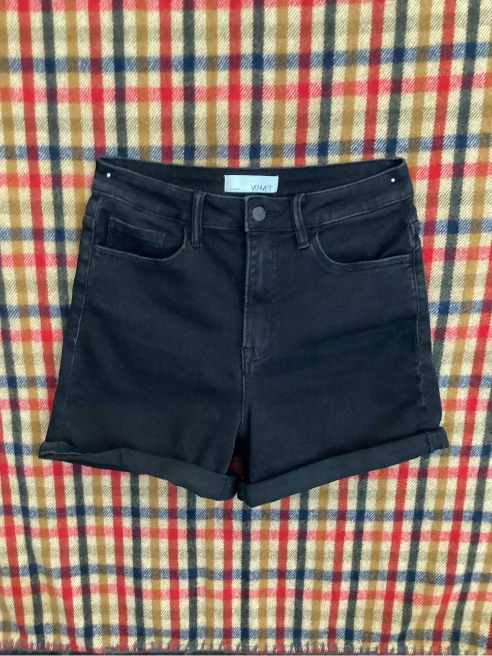 Vervet black Jean shorts women’s size medium